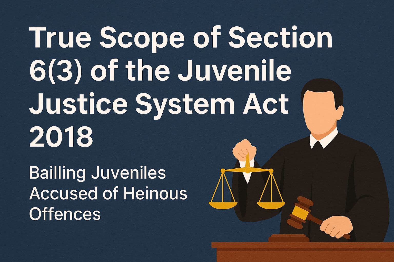 Bail for Juveniles in Heinous Offences: Lahore High Court’s Insightful Ruling